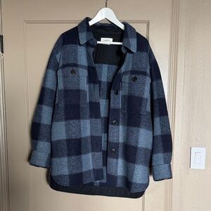 Isabel Marant Etoile Plaid Shacket